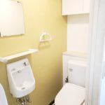 朝霞市　トイレと手洗い場をリフォーム、収納棚も設置ですっきり明るいトイレに