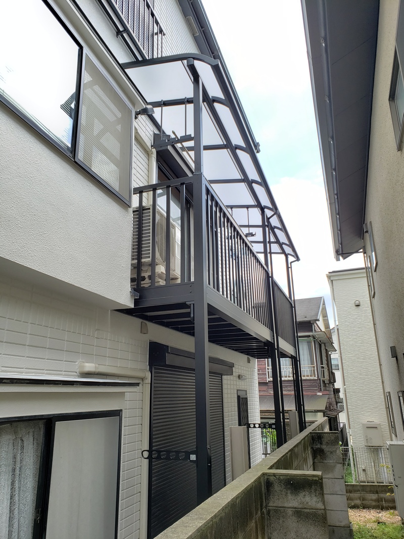 朝霞市 バルコニーを撤去して屋根のある安全なバルコニーにリフォーム 朝霞市 バルコニーを撤去して屋根のある安全なバルコニーにリフォーム