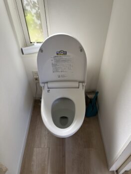 便器交換　手洗い水栓自動化