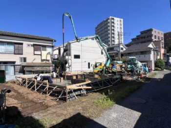 朝霞市Ｓ様邸　29坪　基礎コンクリート工事