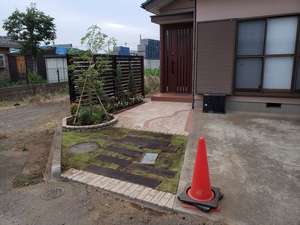 自宅庭「完」