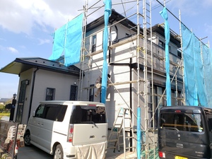 Ｏ様邸外壁塗装工事2